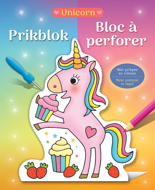 PRIKBLOK UNICORN / BLOC A PERFORER UNICORN