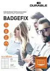 NAAMBADGE ETIKET DURABLE 8363 BADGEFIX