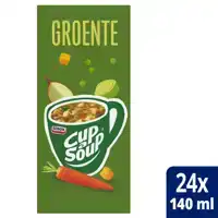 CUP-A-SOUP UNOX GROENTE 140ML