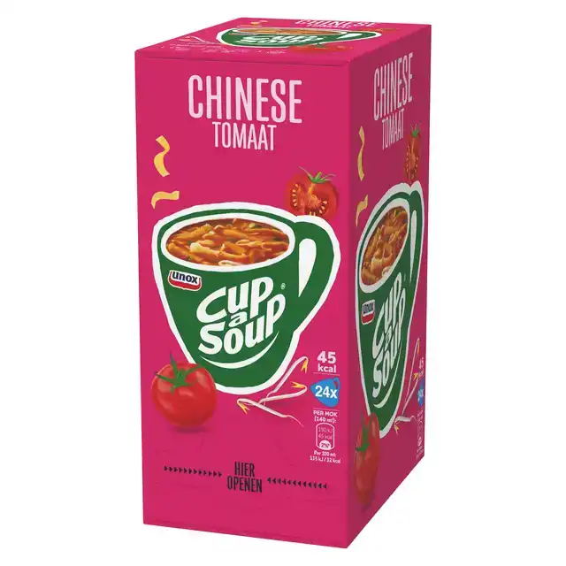 CUP-A-SOUP UNOX CHINESE TOMAAT 140ML