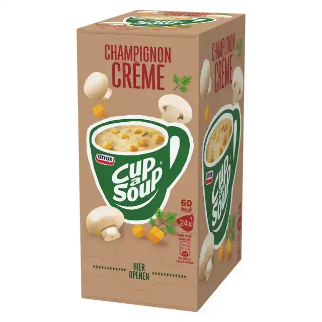 CUP-A-SOUP UNOX CHAMPIGNON CREME 140ML