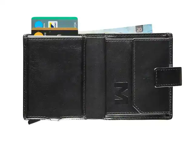 KAARTHOUDER MAV ALL BLACK COMPACT RFID