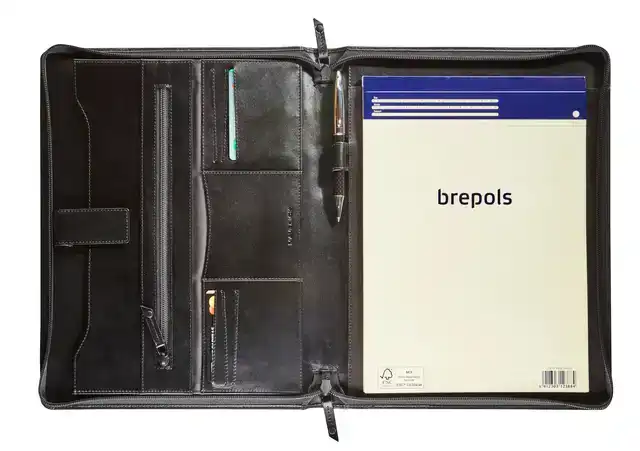 SCHRIJFMAP MAVERICK BLACK A4 RITS