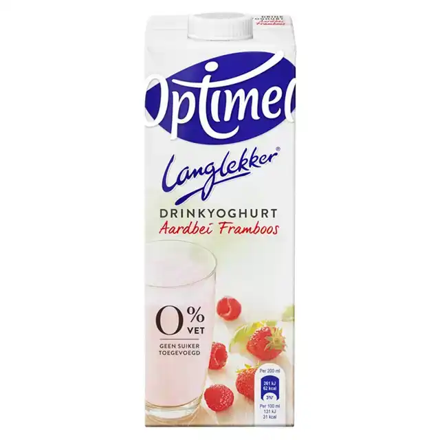 DRINKYOGHURT OPTIMEL LL AARDBEI