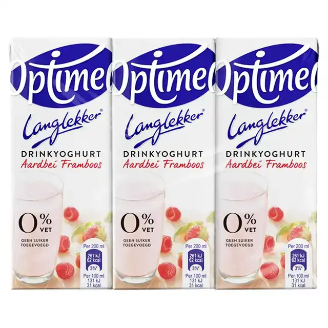 DRINKYOGHURT OPTIMEL LL AARDBEI