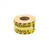 ETIKET RILLPRINT FRAGILE GEEL