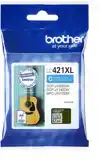 INKTCARTRIDGE BROTHER LC-421XLC BLAUW