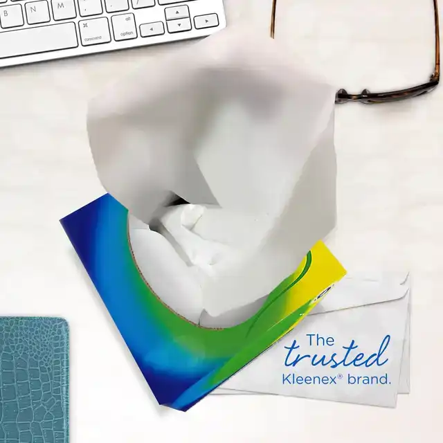 FACIAL TISSUES KLEENEX KUBUS 3LAAGS 56