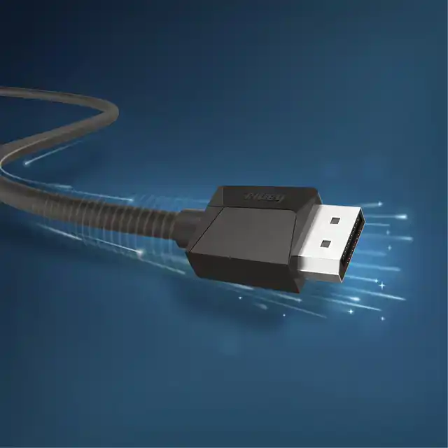 KABEL HAMA DISPLAYPORT 1.5 METER ZWART