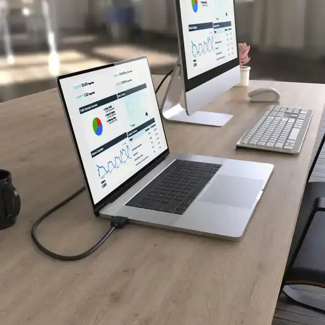 KABEL HAMA DISPLAYPORT 1.5 METER ZWART
