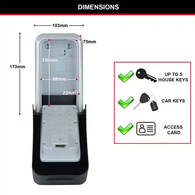 SLEUTELKLUIS MASTERLOCK SELECT ACC XL