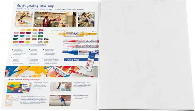 OLIE-ACRYLBLOK EDDING 30010 A4 10 VEL