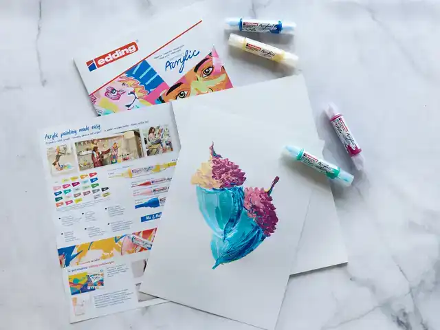 OLIE-ACRYLBLOK EDDING 30010 A4 10 VEL