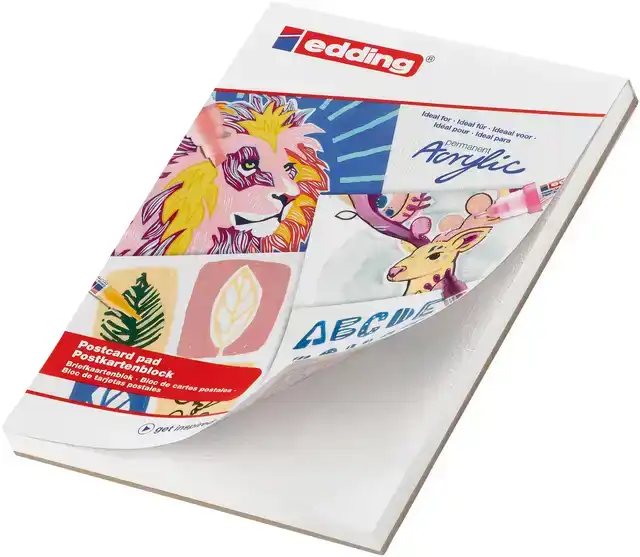 OLIE-ACRYLBLOK EDDING 30010 A6 20 VEL