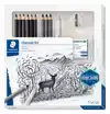 HOUTSKOOLPOTLOODSET STAEDTLER 12DLG