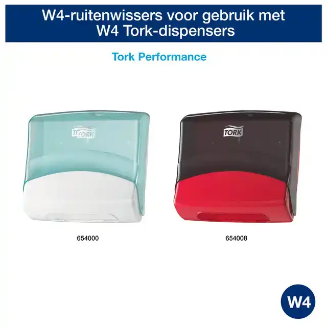 REINIGINGSDOEK TORK W4 GEVOUWEN 1LAAGS