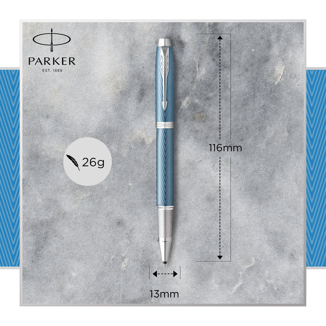 ROLLERPEN PARKER IM PREMIUM CT F BLAUW