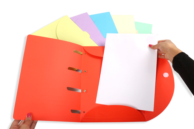 SMARTFOLDER GEPERFOREERDE OPBERGMAPPEN