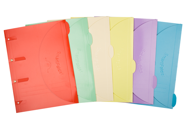 SMARTFOLDER OPBERGMAP GELAMINEERD A4