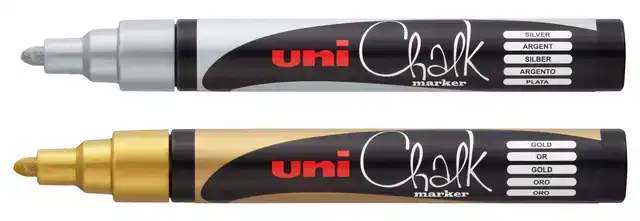 KRIJTSTIFT UNI-BALL ROND 1.8-2.5MM GOUD