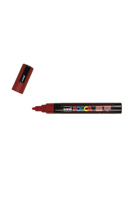 VERFSTIFT POSCA PC5M M ROBIJNROOD