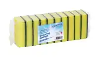 SCHUURSPONSÂ CLEANINQ 100X70MM GL/GR