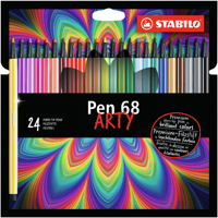 VILTSTIFT STABILO PEN 68/24 ARTY M 24ST