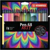 VILTSTIFT STABILO PEN 68/24 ARTY M 24ST
