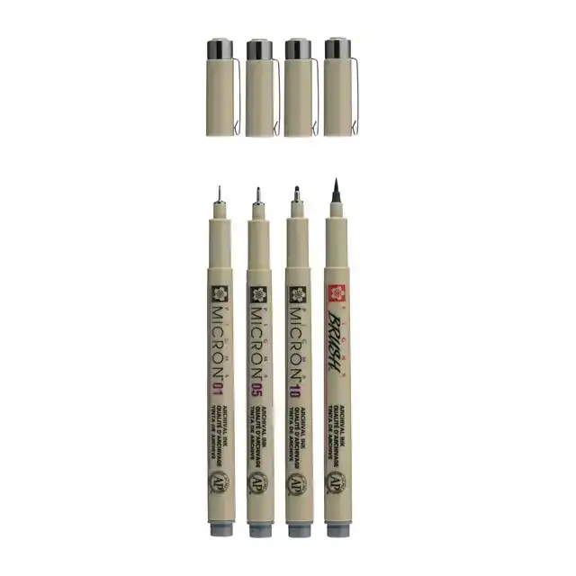 FINELINER SAKURA PIGMA MICRON KOELGRIJS