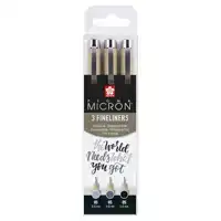 FINELINER SAKURA PIGMA MICRON 05 SET ZW