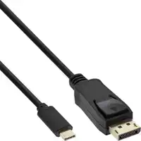 KABEL INLINE USB-C DISPLAYPT 3.1 4K M/M