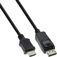 KABEL INLINE DISPLAYPT HDMI 4K M/M 2 M