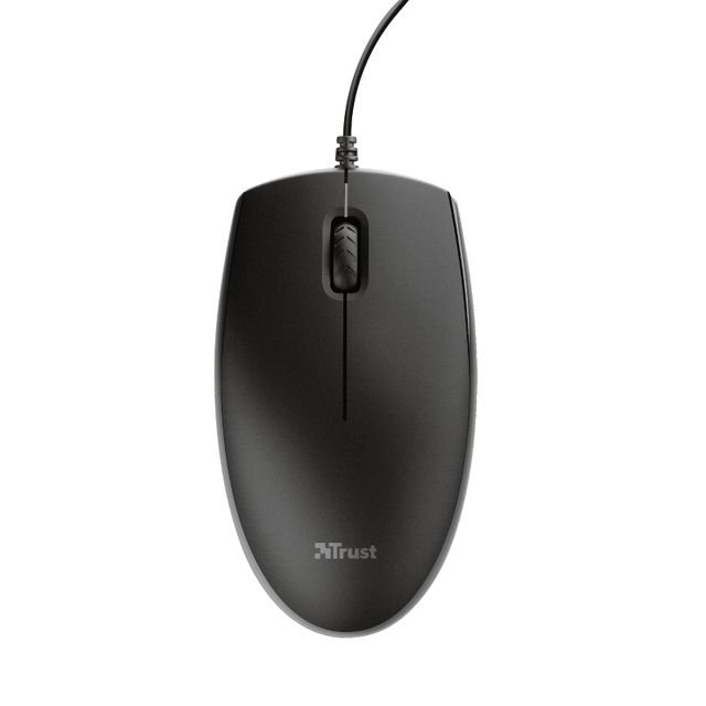 TOETSENBORD TRUST PRIMO + MUIS ZWART