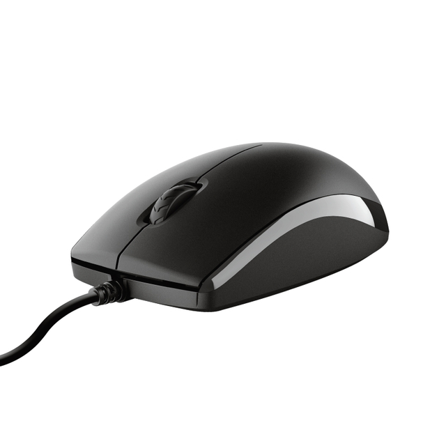 TOETSENBORD TRUST PRIMO + MUIS ZWART