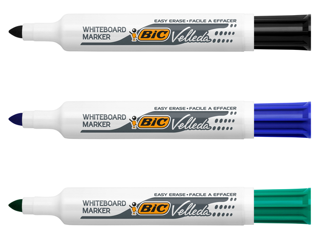 WHITEBOARDMARKER BIC 1711 ROND L GROEN