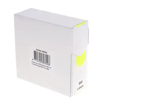 ETIKET RILLPRINT 25MM 500ST OP ROL