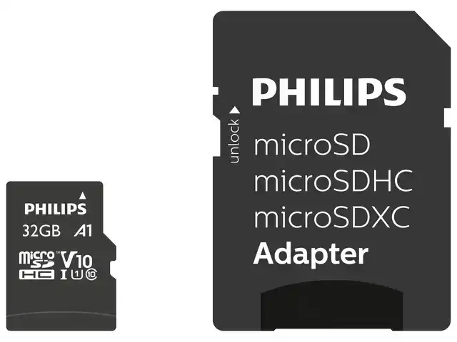 MICRO SDHC CARD PHILIPS CLASS 10 UHS I