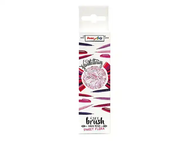 BRUSHPEN PENTEL SIGN SES15C SWEET FLORA