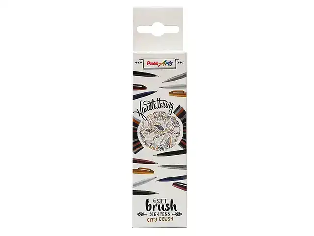 BRUSHPEN PENTEL SIGN SES15C CITY CRUSH