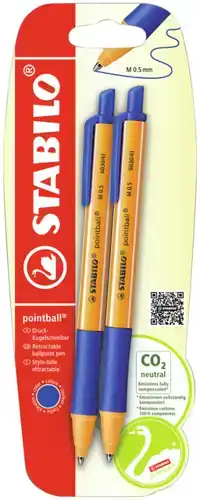 BALPEN STABILO POINTBALL 6030/41 M 2ST