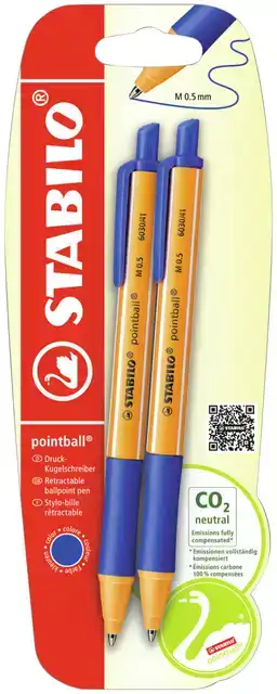 BALPEN STABILO POINTBALL 6030/41 M 2ST