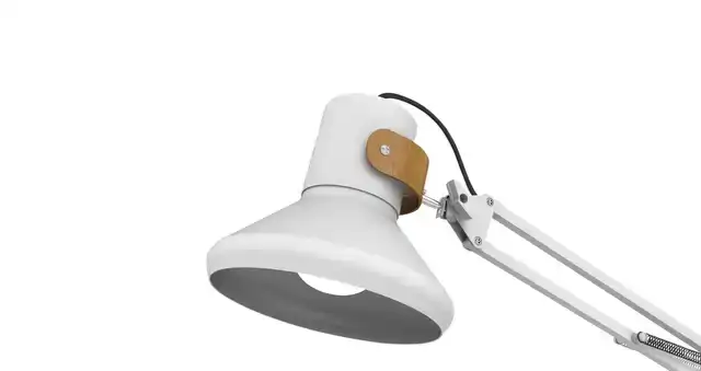 BUREAULAMP UNILUX BAYA LED BAMBOE WIT