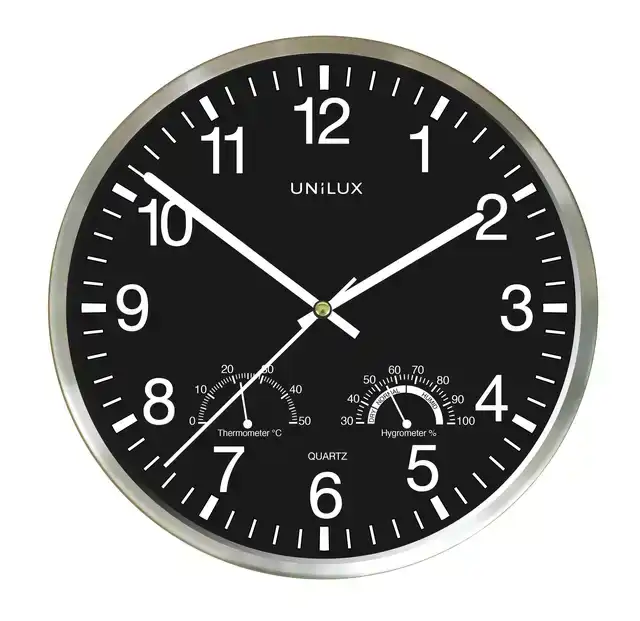 WANDKLOK UNILUX WETTY GRIJS
