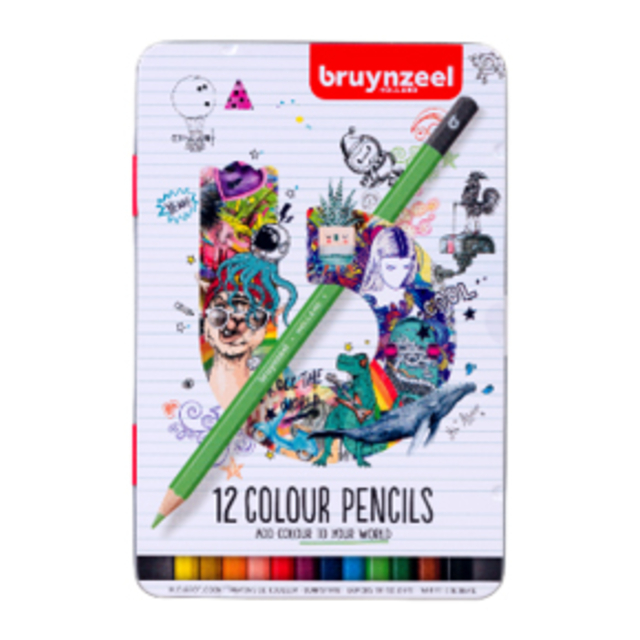 KLEURPOTLOOD BRUYNZEEL 12 STUKS