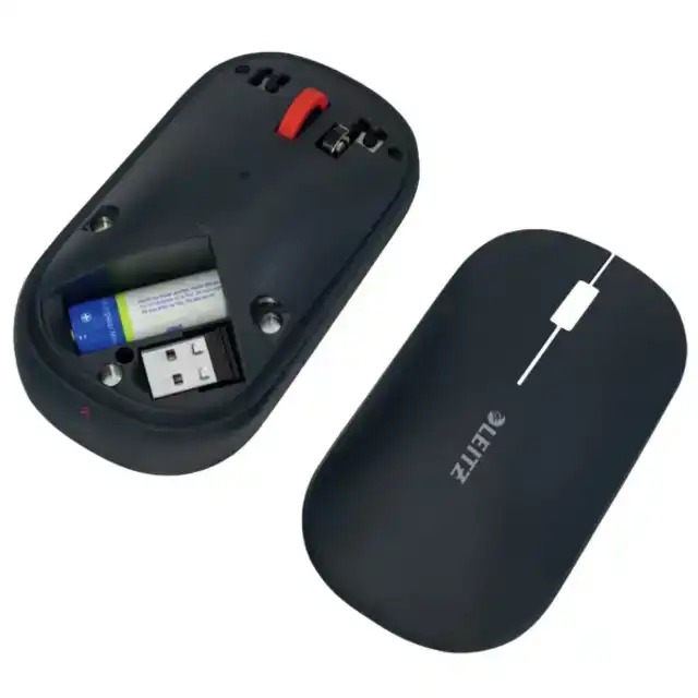 DRAADLOOS MUIS LEITZ COSY GRIJS