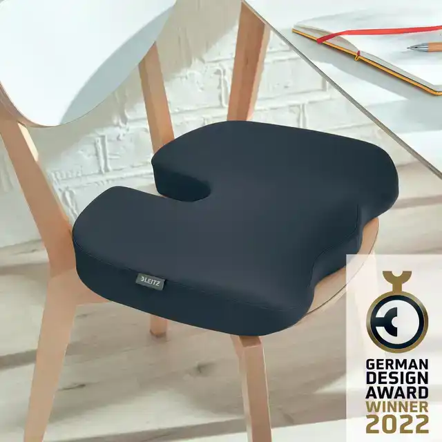 STOELKUSSEN LEITZ ERGO COSY GRIJS