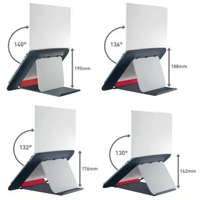 LEITZ ERGO COSY LAPTOPSTANDAARD GRIJS