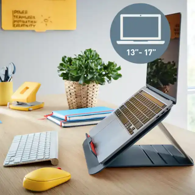 LEITZ ERGO COSY LAPTOPSTANDAARD GRIJS