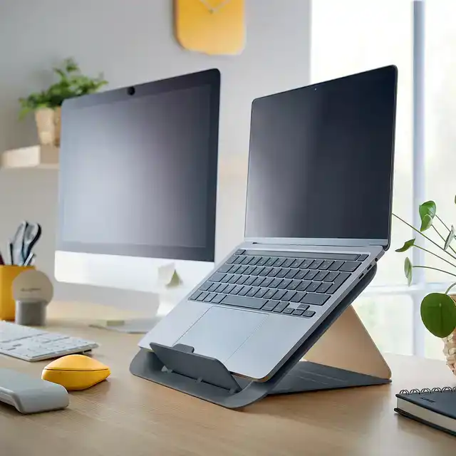 LEITZ ERGO COSY LAPTOPSTANDAARD GRIJS