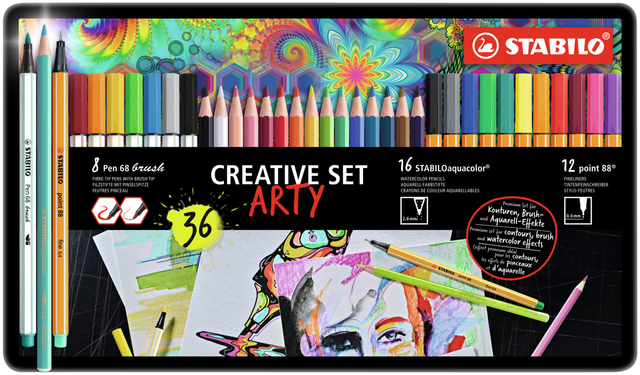 CREATIVE SET STABILO 87/3193 ARTY